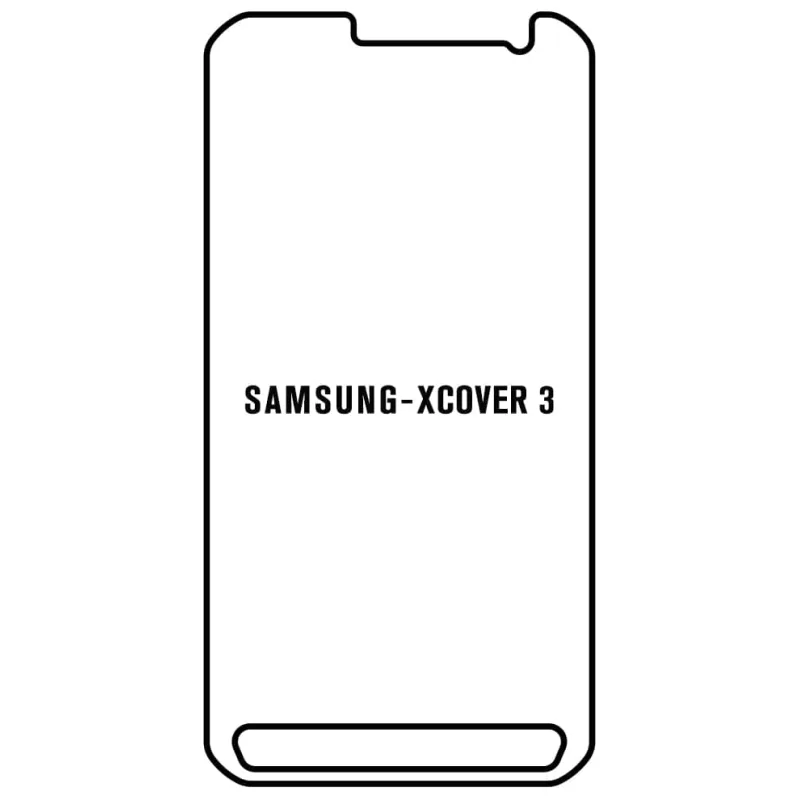 Sunshine Samsung Xcover 3 Predná Hydrogél ochranná fólia Strih: Kompatibilná s krytom, Typ fólie: Proti modrému svetlu