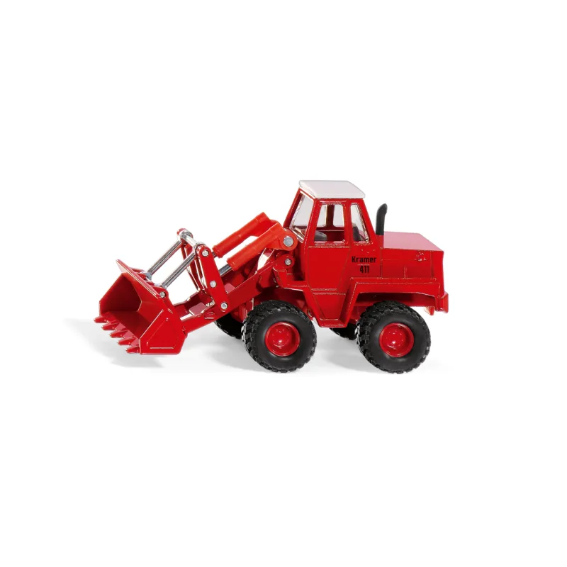 SIKU Super 3563 - kolesový nakladač Kramer 411, 1:50