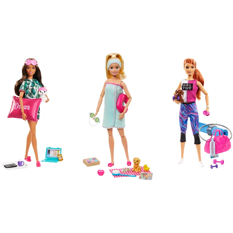 Mattel Barbie WELLNESS bábika asst