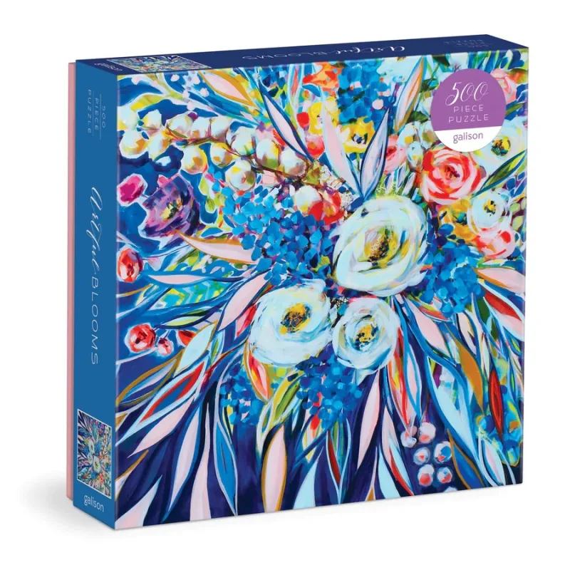 Galison Galison Puzzle Umelecké kvety 500 dielikov