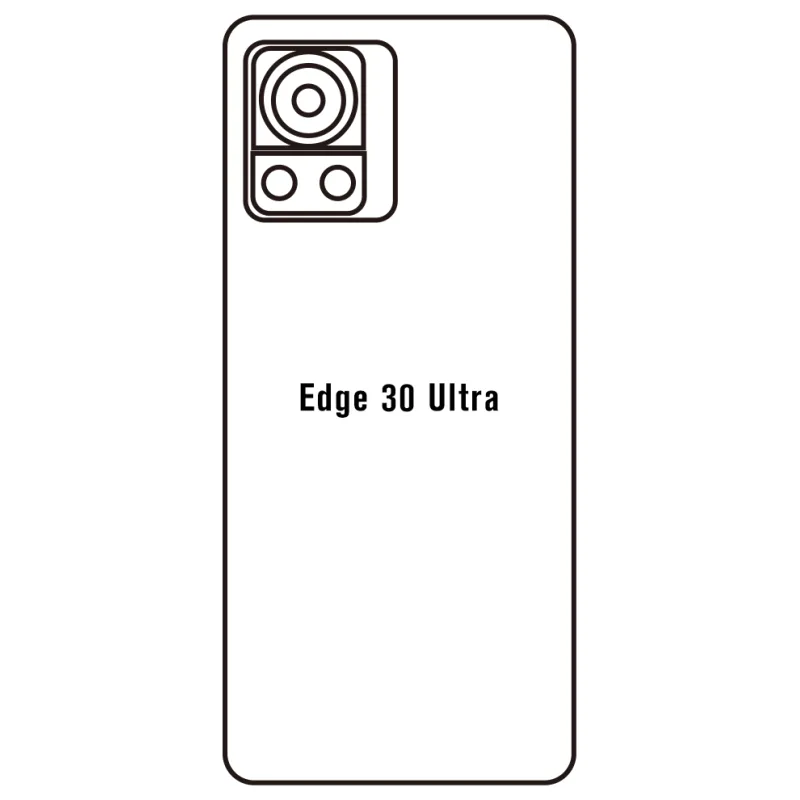 Sunshine Motorola Edge 30 Ultra Zadná Hydrogél ochranná fólia Strih: Zadná časť 2, Typ fólie: Číra