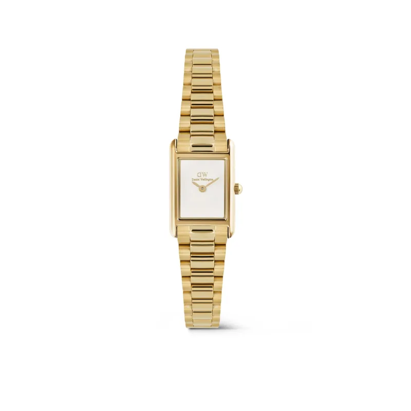 Daniel Wellington Dámske hodinky Bound Mini 3-Link Square DW00100931