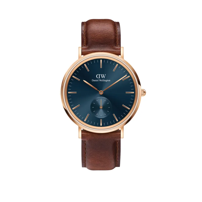 Pánske okrúhle hodinky Daniel Wellington Classic St Mawes DW00100708