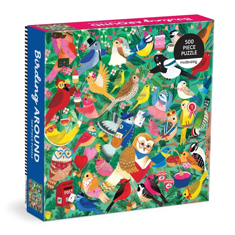 Mudpuppy Mudpuppy Puzzle Vtáčí svet 500 dielikov