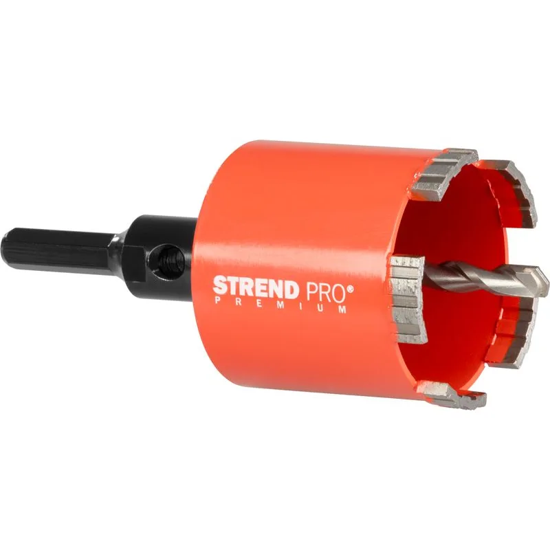 Vykružovač Strend Pro Premium, 72x68 mm, závit M16, 5 zubov, korunka, vyrezávač