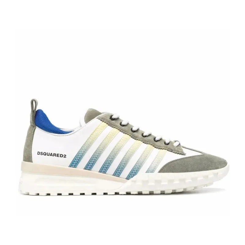 Dsquared2 Stripe Legend Sneakers White Fade - 41