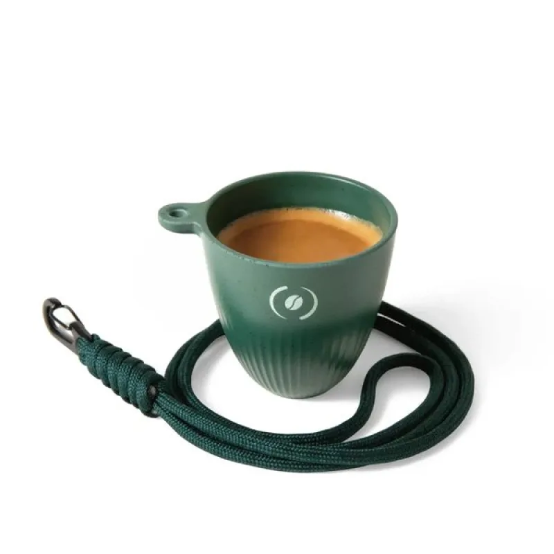 Outin Espresso šálka Rebrew, farba zelená OT-CUP-01