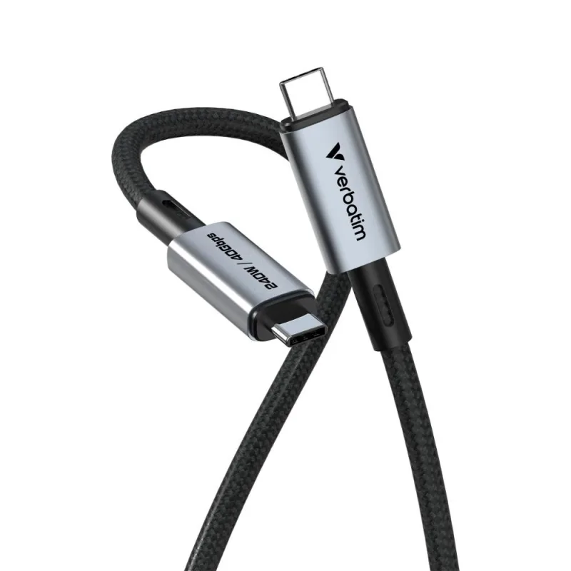 VERBATIM Kabel USB4 Sync & Charge, 240W, 120cm 31847