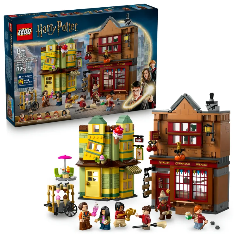 LEGO Harry Potter™ 76452 Prvotriedne potreby pre metlobal a zmrzlinárstvo