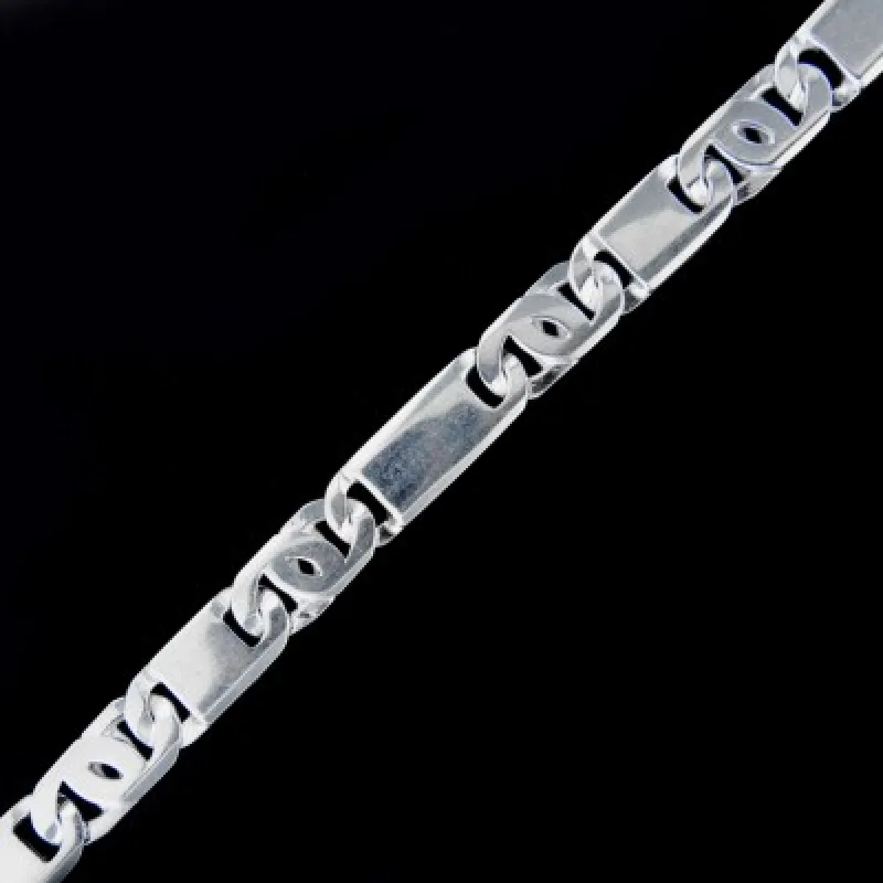 Strieborná retiazka KA FANCY110 RH, 21 cm, 31.50 g