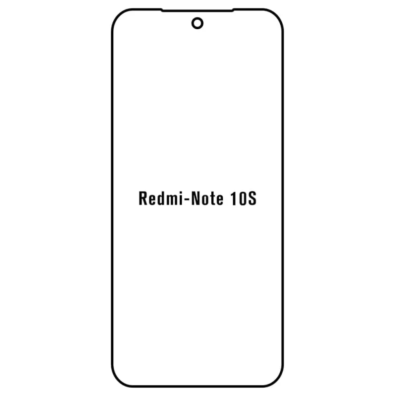 Sunshine Xiaomi Redmi Note 10S Predná Hydrogél ochranná fólia Strih: Predná 1, Typ fólie: Anti-Spy (Privacy)
