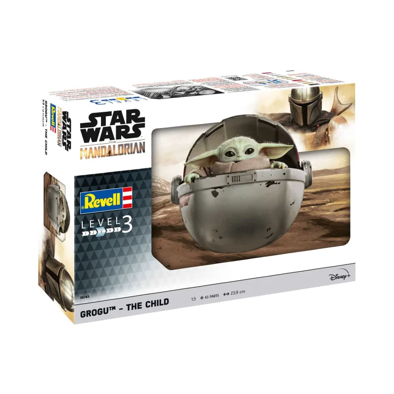 Revell Plastic ModelKit Star Wars 06783 - The Mandalorian: Dieťa (1:3)