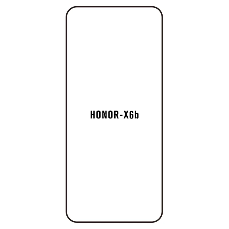 Sunshine Honor X6b Predná Hydrogél ochranná fólia Strih: Kompatibilná s krytom, Typ fólie: Matná