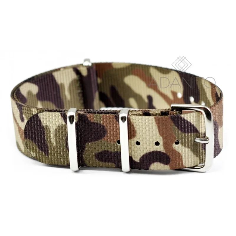 Nylonový Nato remienok na hodinky 111G.CAMO.20