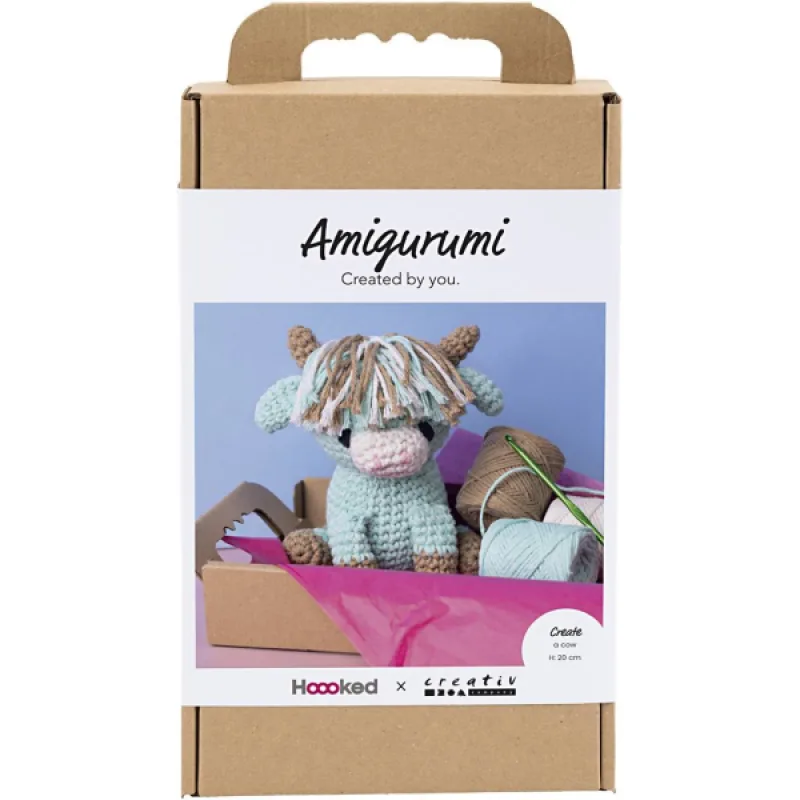 Creativ Company Sada na háčkovanie Amigurumi kravička
