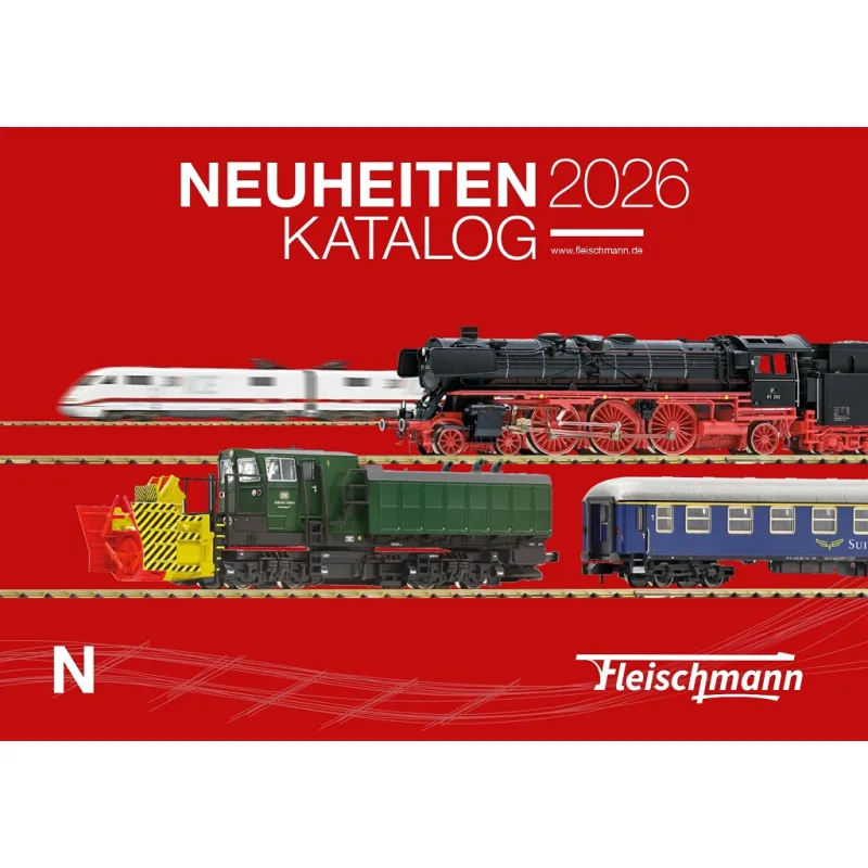 Fleischmann Katalóg noviniek 2026 v anglickom jazyku