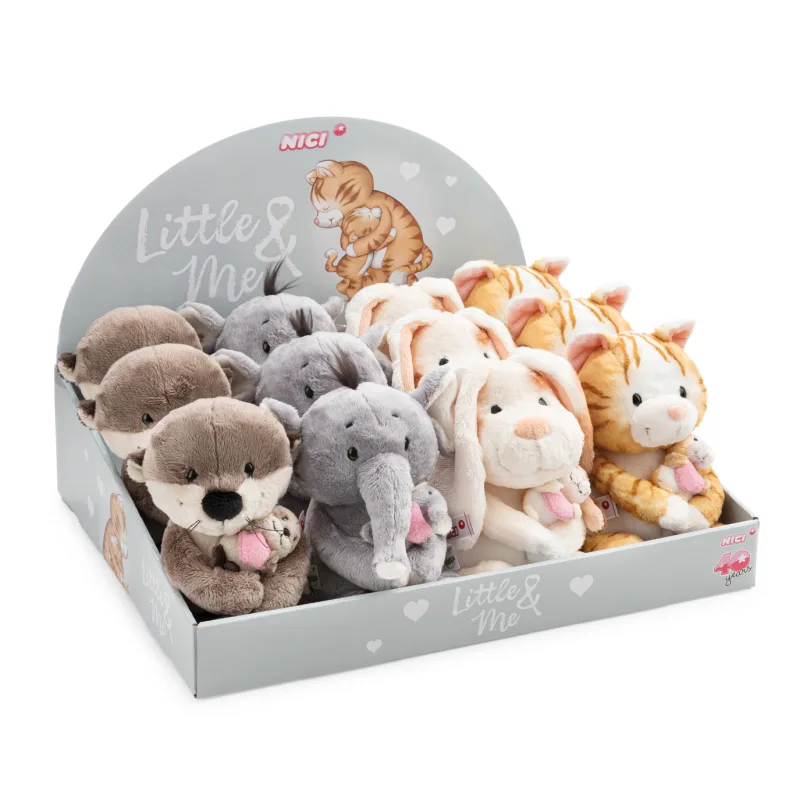 NICI plyš display Little & Me 20cm, assort 12ks, plný
