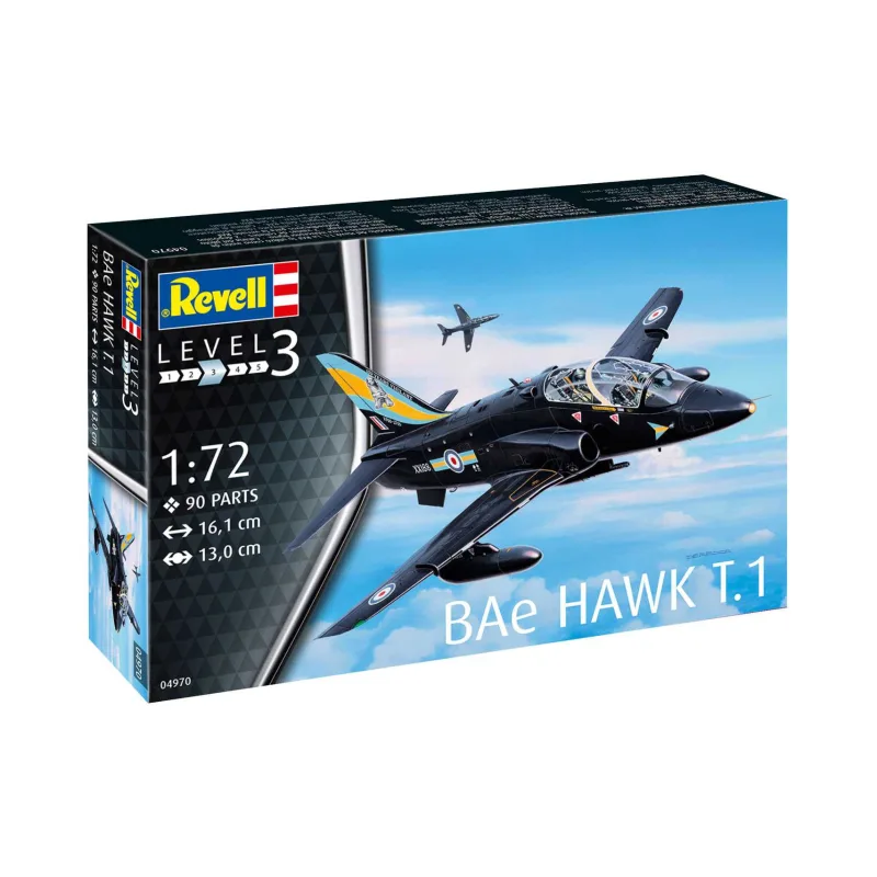 Revell Plastic ModelKit lietadlo 04970 - BAe Hawk T.1 (1:72)