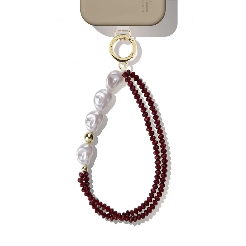 iDeal Phone Wristlet Strap Fine Wine Pearl IDCW-645