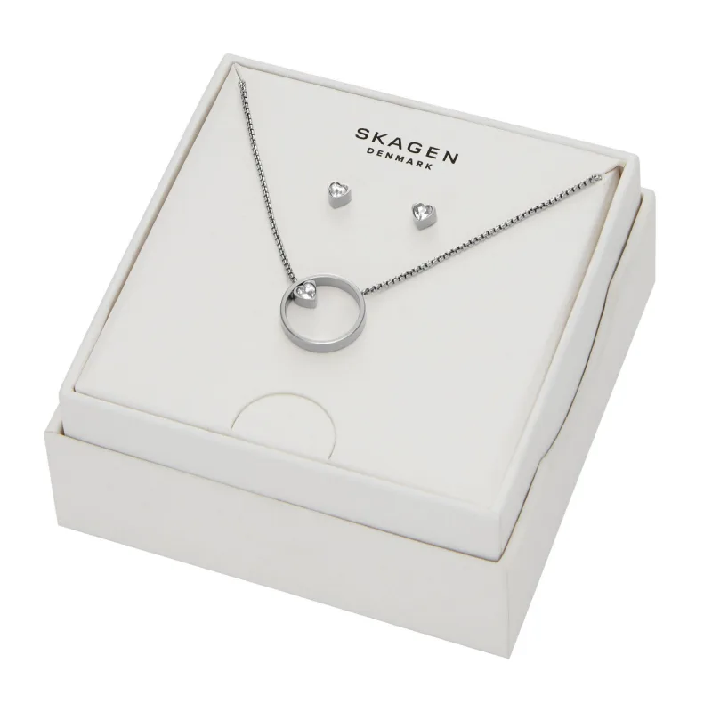 Skagen dámska darčeková súprava šperkov z ocele SKJB1016SET