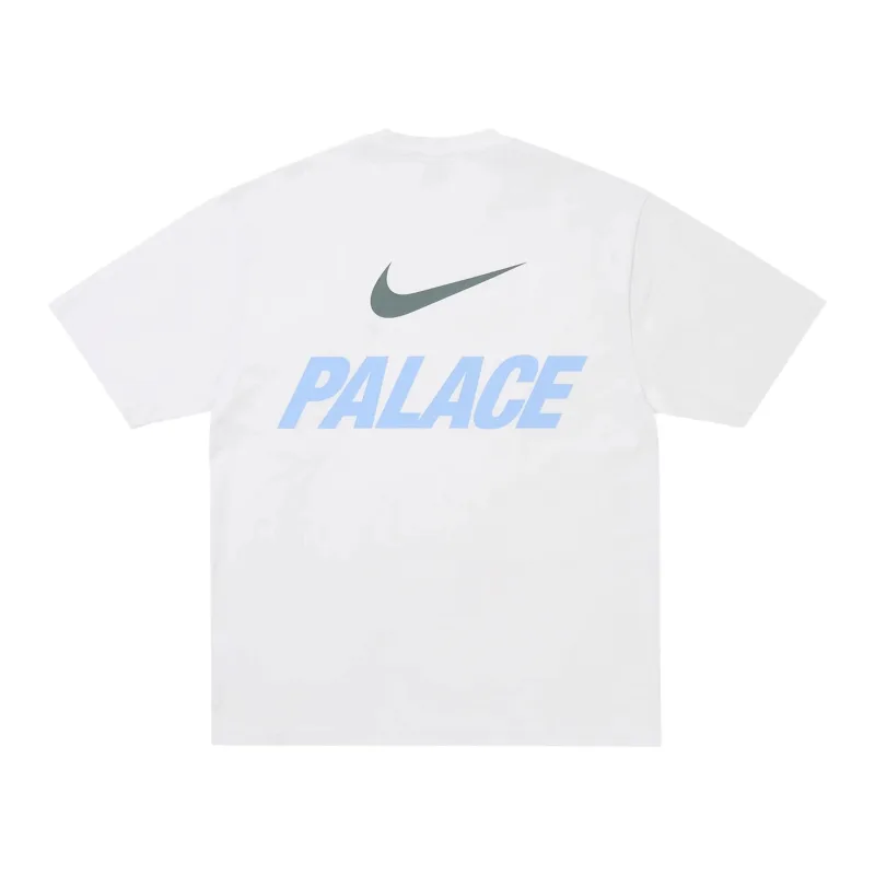 Palace x Nike Font Swoosh T-shirt White - L