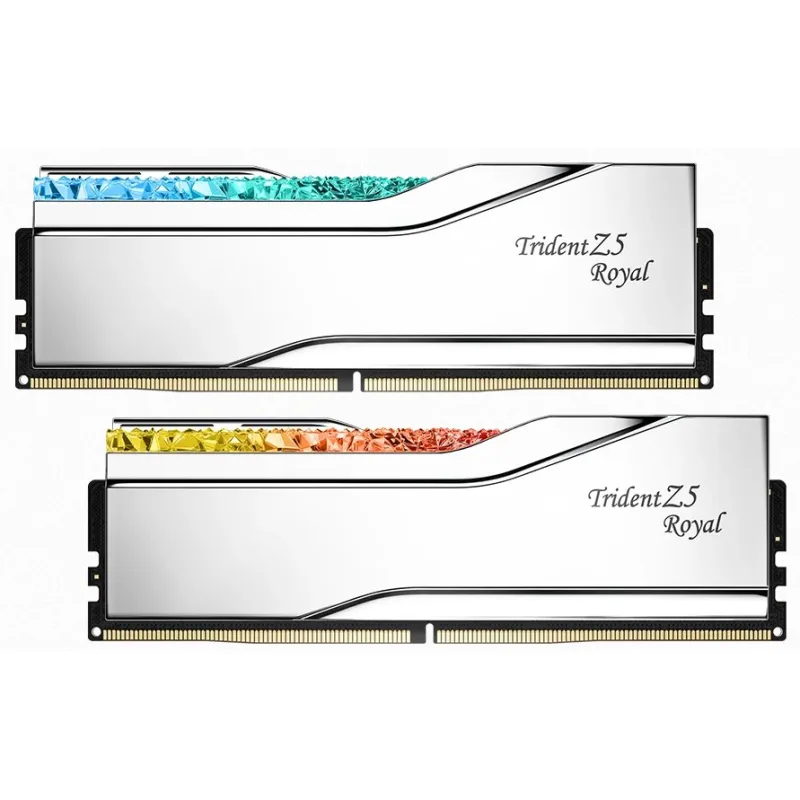 G.SKILL 32GB kit DDR5 7600 CL36 Trident Z5 Royal silver F5…