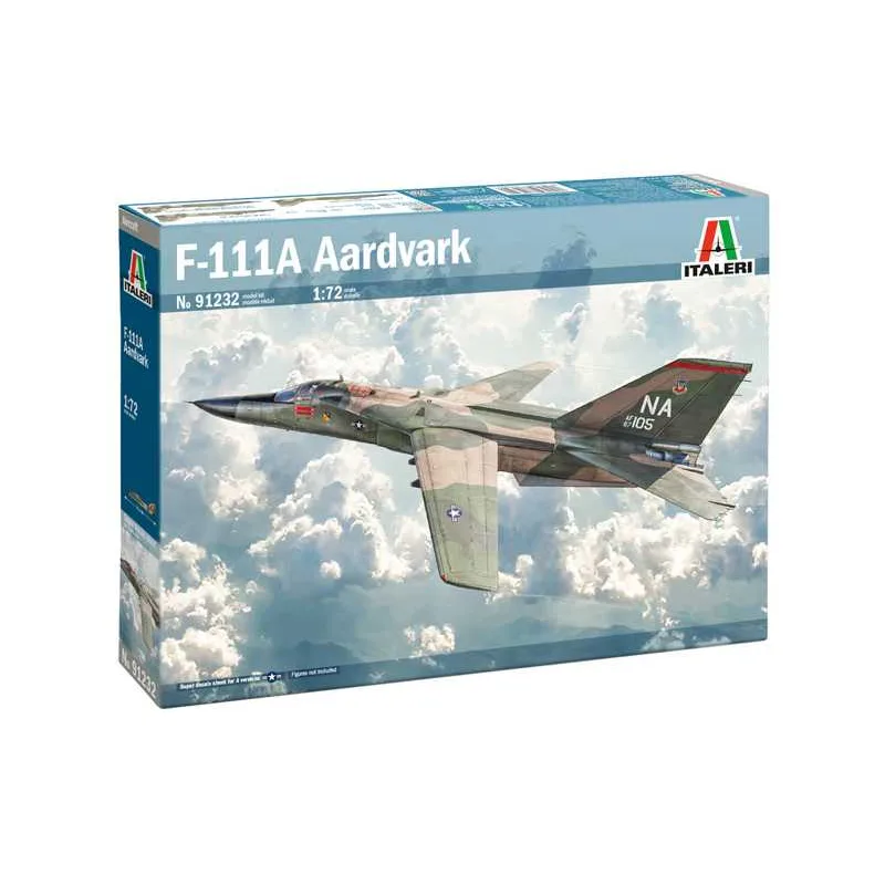 Italeri Model Kit lietadlo 91232 - F-111 Aardvark (1:72)
