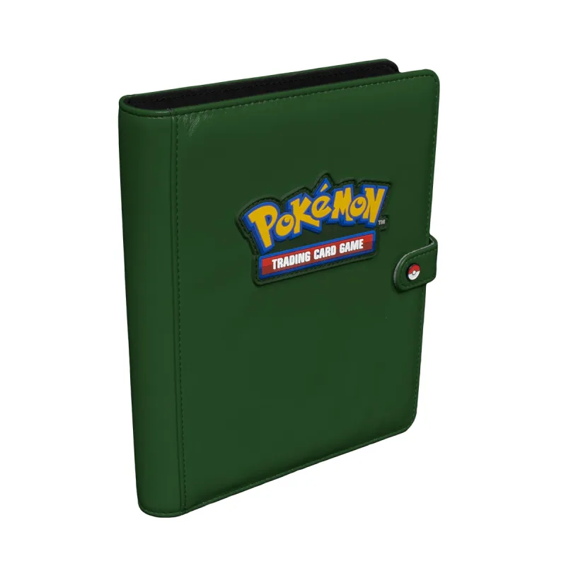 UltraPro Pokémon UP: Prémiový zelený zakladač Snap Binder