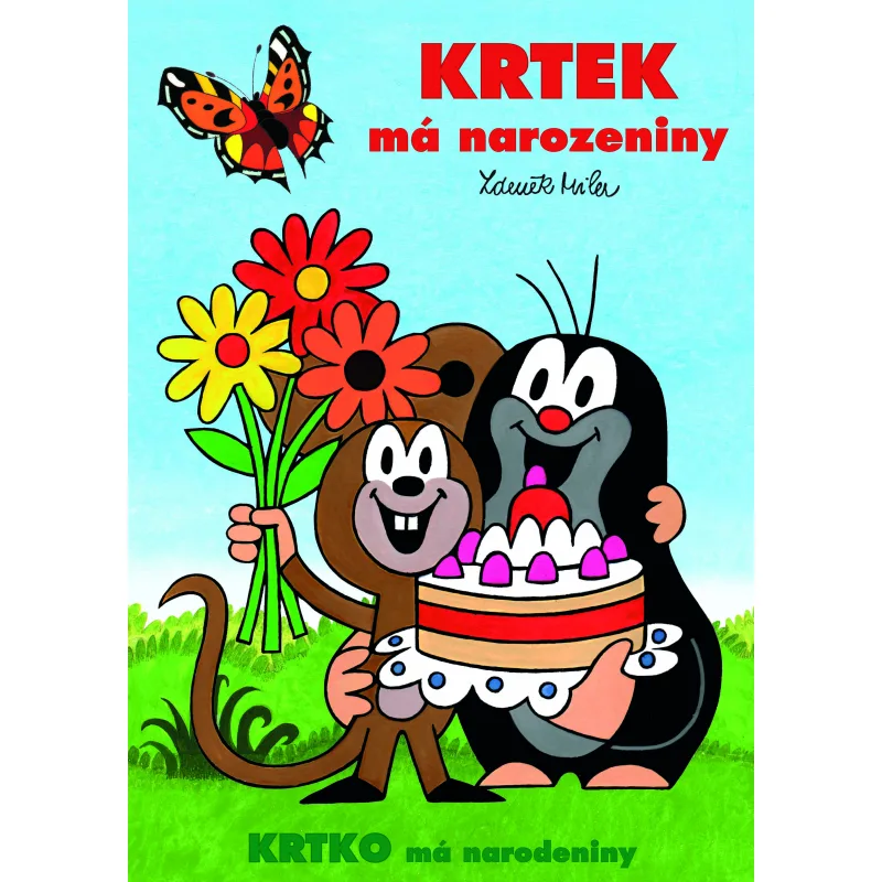Rappa Omaľovánka A4 Krtko má narodeniny
