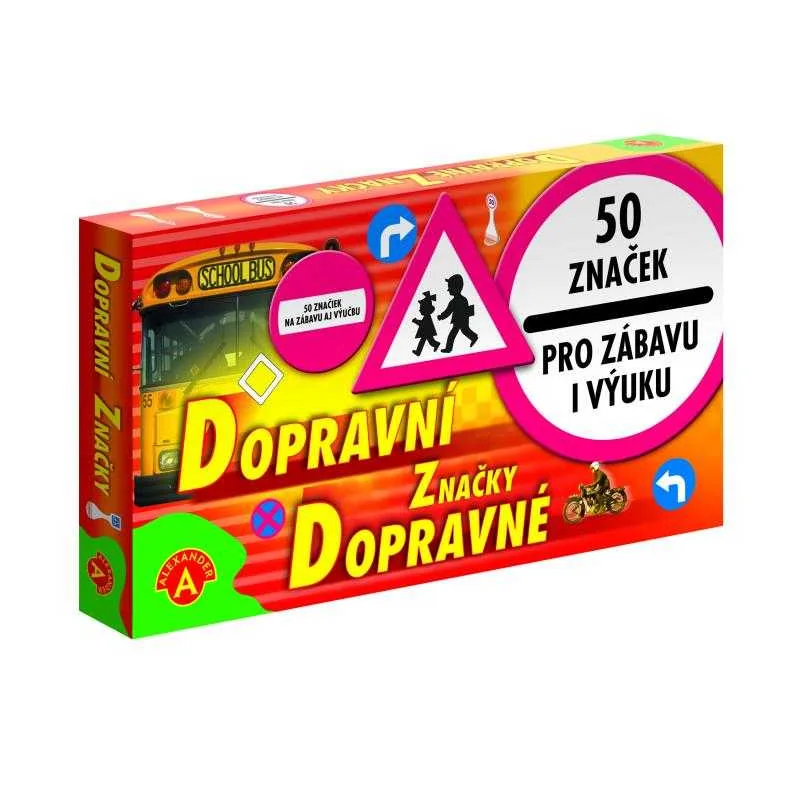 Pexi Pexi Dopravní značky sada 50 nejznám. značek