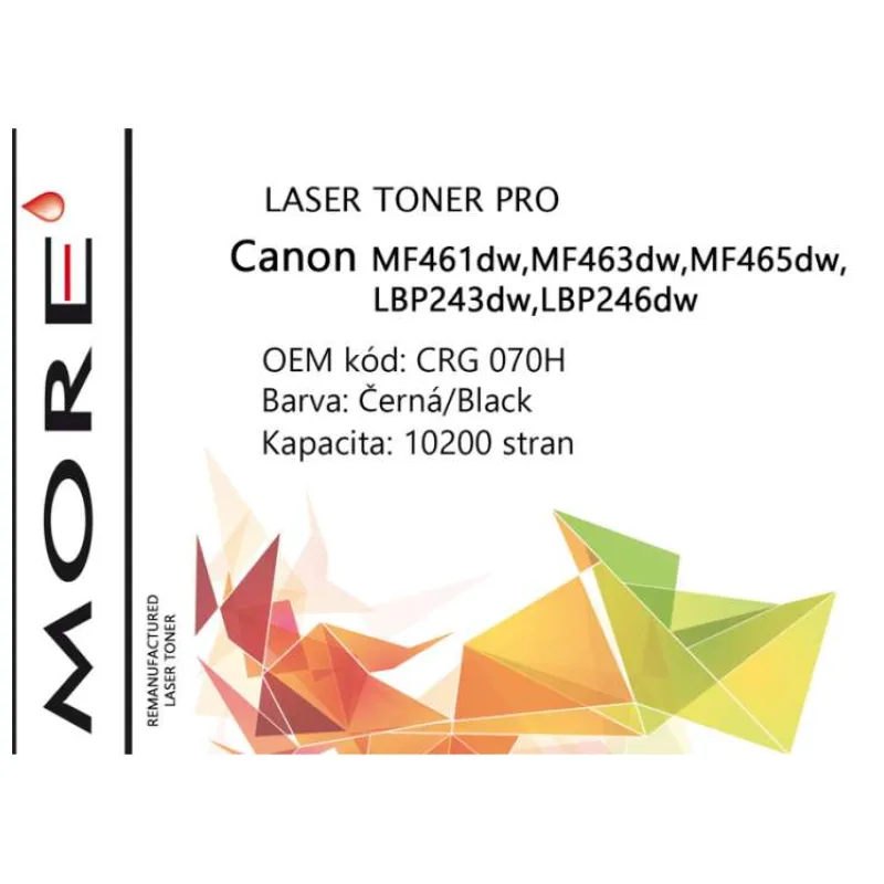 ARMOR MORE toner kompatibilný s Canon 070H, 10200str,čierna/black (0CZ05535)