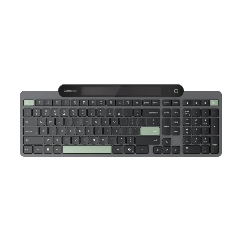 Lenovo Self-Charging Bluetooth Keyboard-Czech/Bezdrátové Bluetooth/CZ/Černá 4Y41R69509