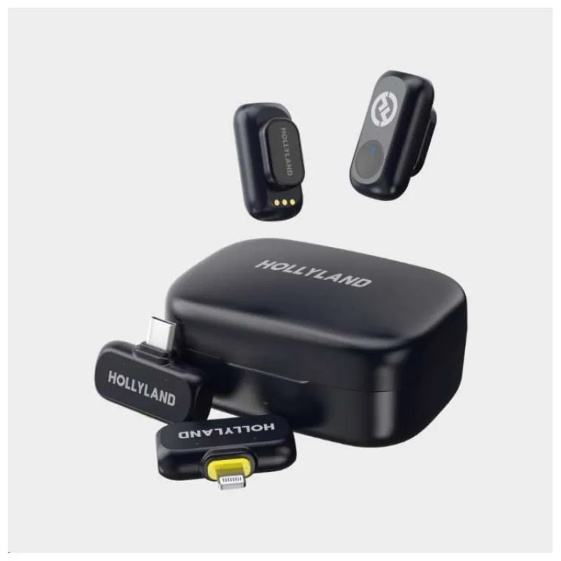 Hollyland LARK A1 Combo with USB-C RX + Lightning RX + Charging Case (6108 COMBO)