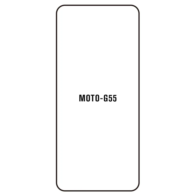 Sunshine Motorola G55 Predná Hydrogél ochranná fólia Strih: Kompatibilná s krytom, Typ fólie: Číra