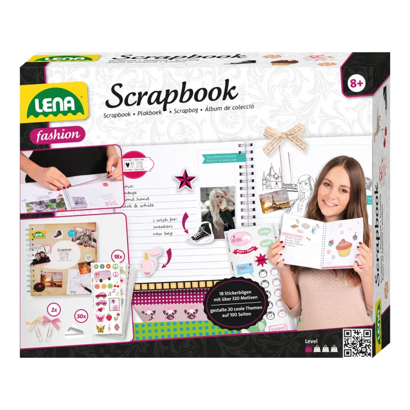 Lena Lena Zápisník Scrapbook