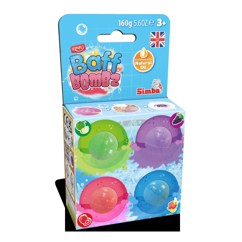 Simba Baff Bombz Vodní bomby voňavé 4 ks
