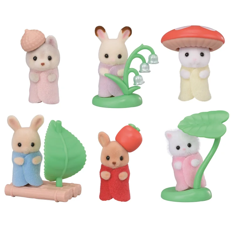 Sylvanian Families Baby zvieratká v lesných kostýmoch - assort
