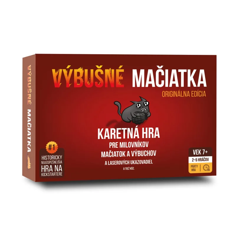 Exploding Kittens Výbušné mačiatka SK