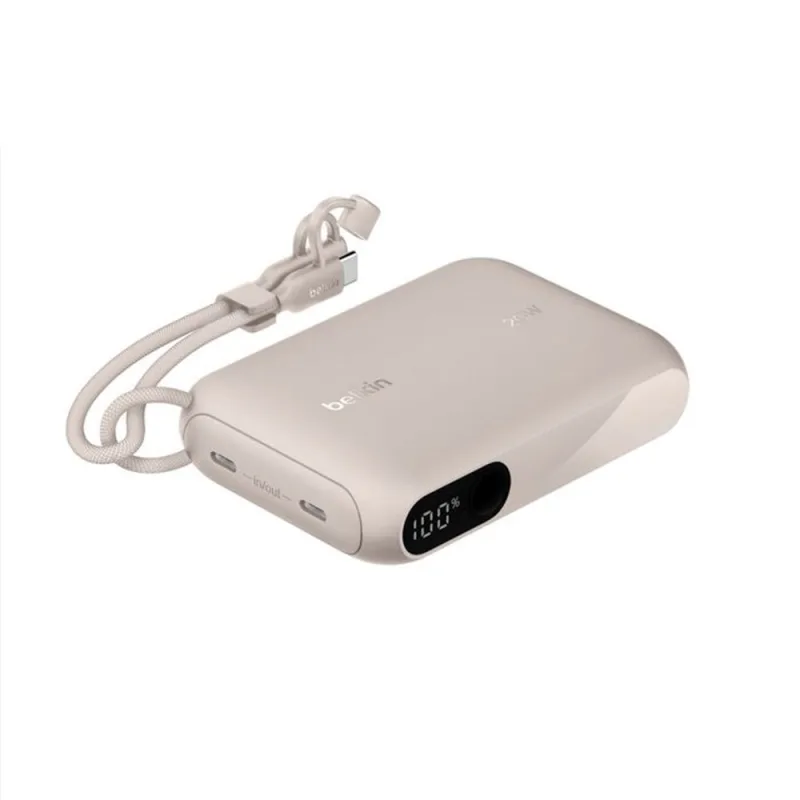 Belkin Boost Charge Powerbank 10K with Display - Sand