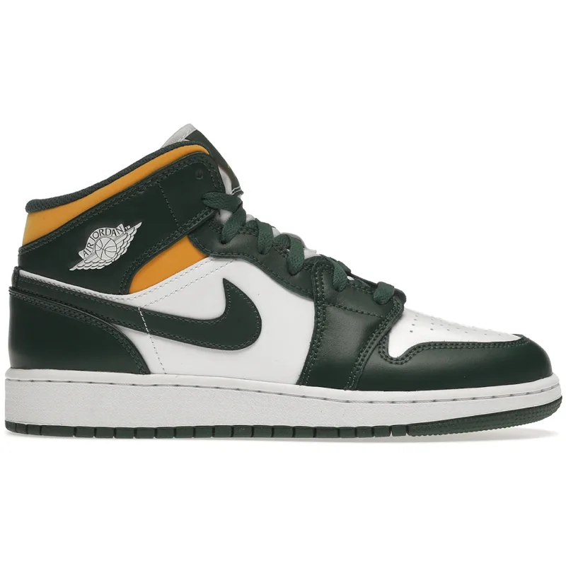 Air Jordan 1 Mid Sonics (2021) (GS) - 35.5