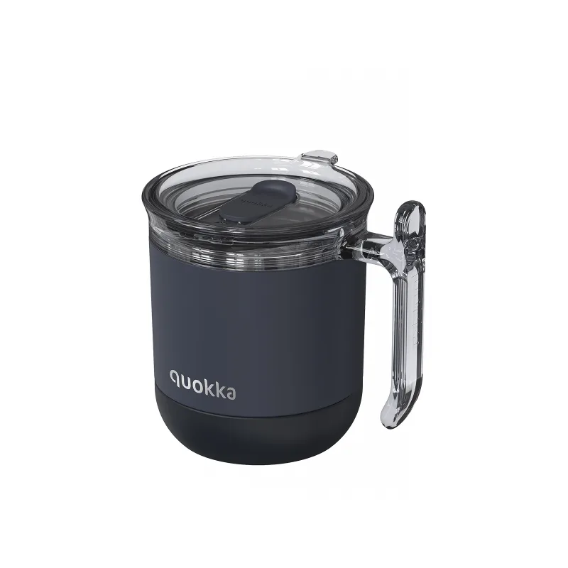 Quokka Nerezový termohrnček Wave Black 260 ml