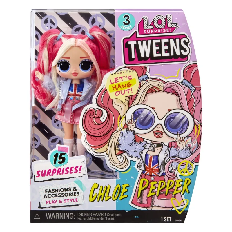 L.O.L. Surprise! Tweens bábika, séria 3 – Chloe Pepper