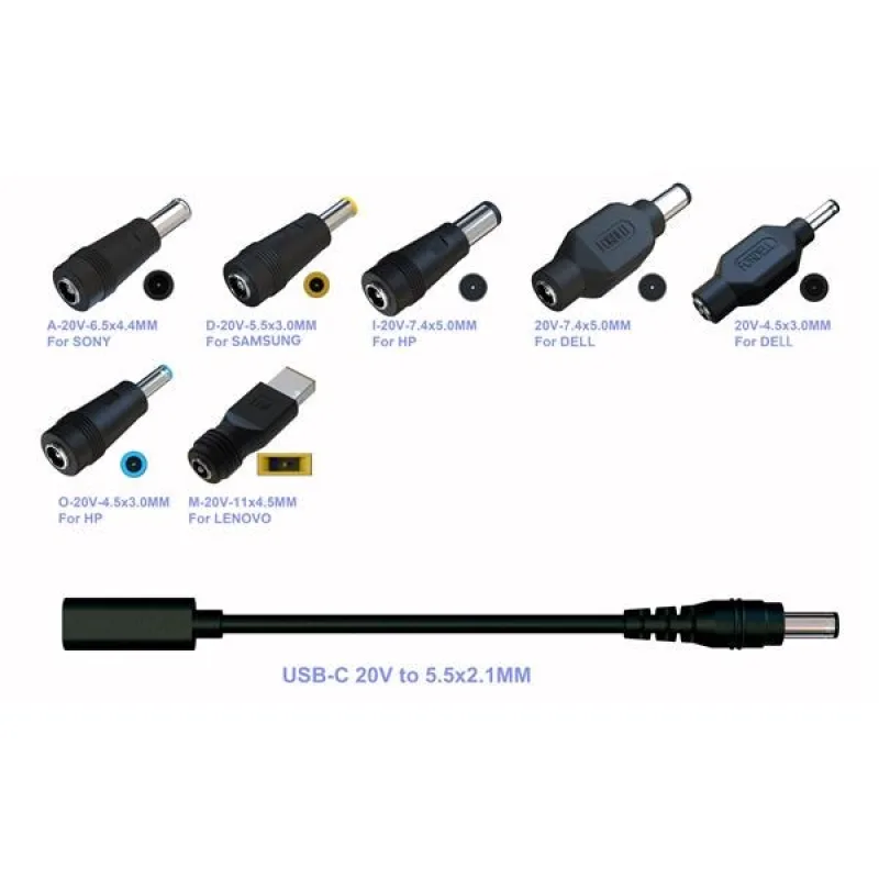 EUROCASE Koncovky pro napájecí adaptér AD-716 P001059859716 Eurocase