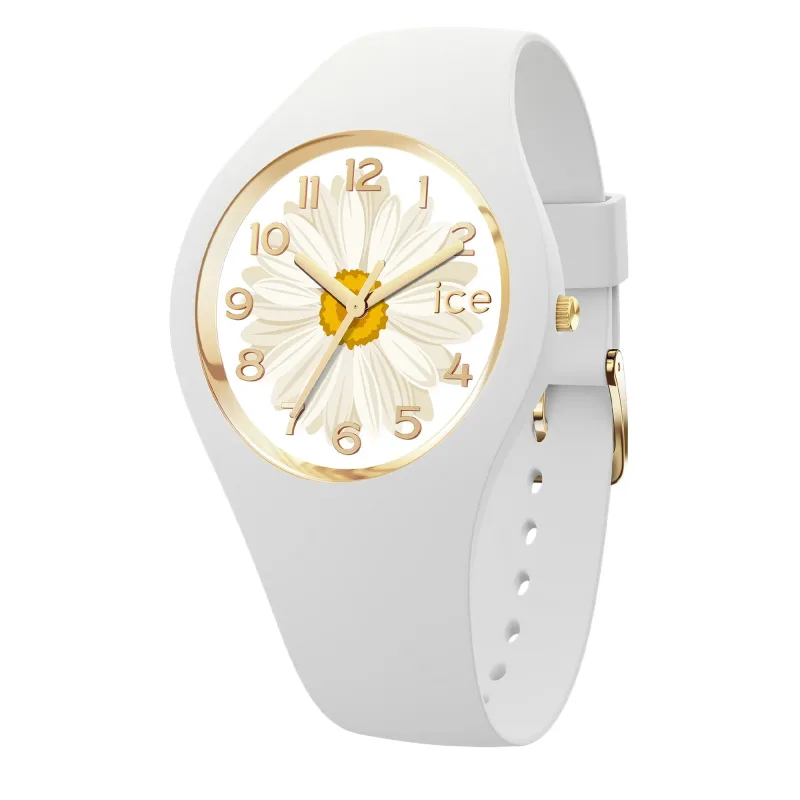 Ice-Watch Dámske hodinky Ice Watch Sunlight Daisy, biele, 021739