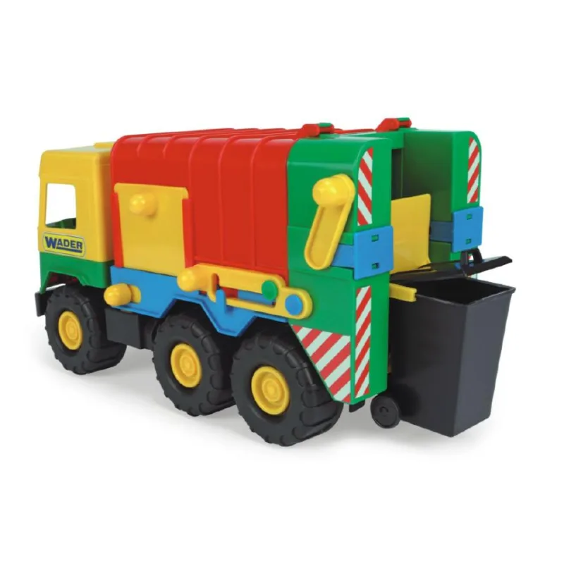 WADER Auto middle Truck smetiarske plast 41cm Wader v sáčku
