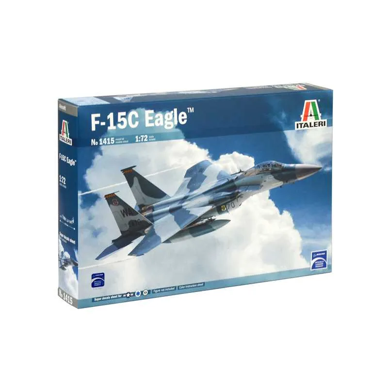 Italeri Model Kit lietadlo 1415 - F-15C Eagle (1:72)