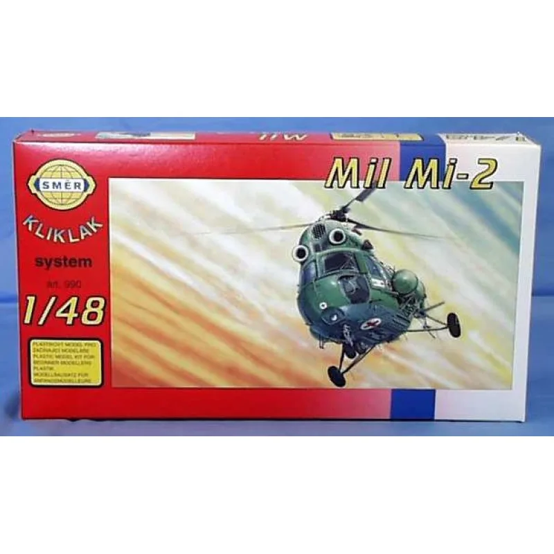 Směr plastové modely Vrtuľník Mi 2, 1:48