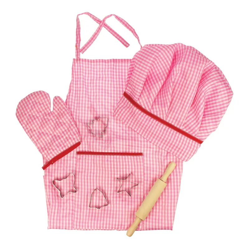 Bigjigs Toys Bigjigs Toys Ružová sada šéfkuchárky - poškodený obal