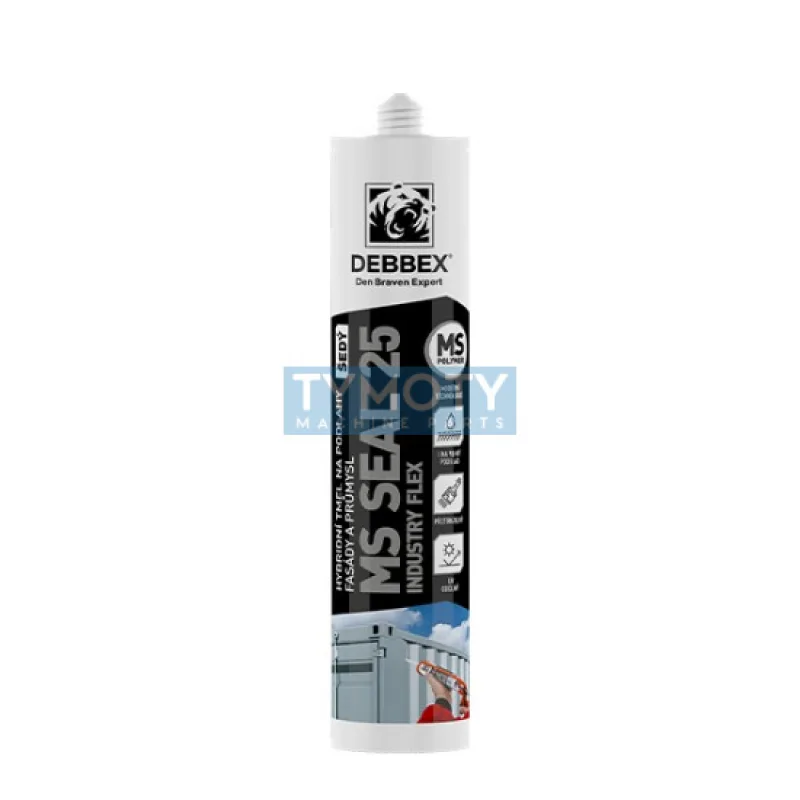 Debbex Hybridný tmel MS SEAL 25 INDUSTRY - 290 ml betónovo šedá, kartuša