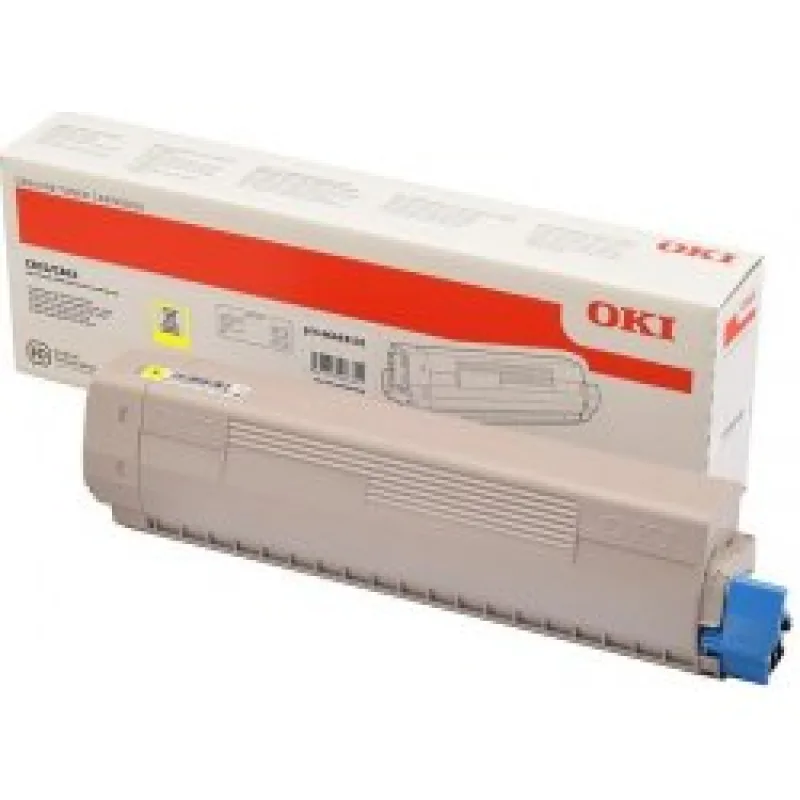 OKI toner žlutý do C833/843 (10 000 stran) 46443101